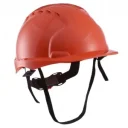 Каска защитная ЭТАЛОН с храповым механизмом оранжевая (Минпромторг) (продажа 10 шт./мешок)