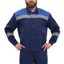 Костюм рабочий "Легион" т.синий/василек