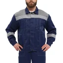 Костюм "ЛЕГИОН" куртка/полукомб. Т.СИНИЙ/СЕРЫЙ