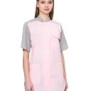 Костюм женский "Октава" серый с розовым