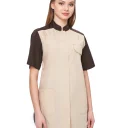 Костюм женский "Октава" шоколад / бежевый