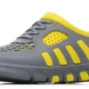 Кроссовки ЭВА 110 CROSS (SPECI.ALL) серо-желтые