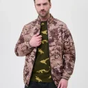 Куртка БОМБЕР C2MО0101, демисезон, цвет Желтый Питон