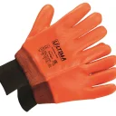 Перчатки FROST утепленные с ПВХ покрытием, трикотажная манжета ULT620WW (кор 72пары/уп12 пар)