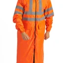 Плащ ВВЗ сигнальный нейлон с ПВХ оранжевый