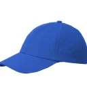 Бейсболка васильковая с жёстким козырьком