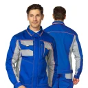 Костюм мужской "Бренд 1 2020" василёк/светло-серый (куртка и брюки)