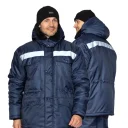 Костюм мужской утеплённый "Мастер 1" синий (куртка и брюки)