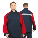 Костюм огнестойкий "Гектор" синий/красный 1 класса защиты (куртка и брюки)
