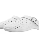 Сабо из искусственной кожи 4-12-2 (STEP) женские, белые