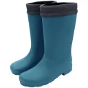 Сапоги ЭВА АВРОРА (ЖАНЕТТ) женские, утепленные (нетк. полотно), изумрудные