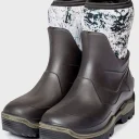 Сапоги ПУ/Нитрил С951 HARWELD MINI FROST (ТЗРО) мужские, утепленные, черно-белые (-35°С)