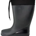 Сапоги ПВХ - Лайт женские, с надставкой, черные
