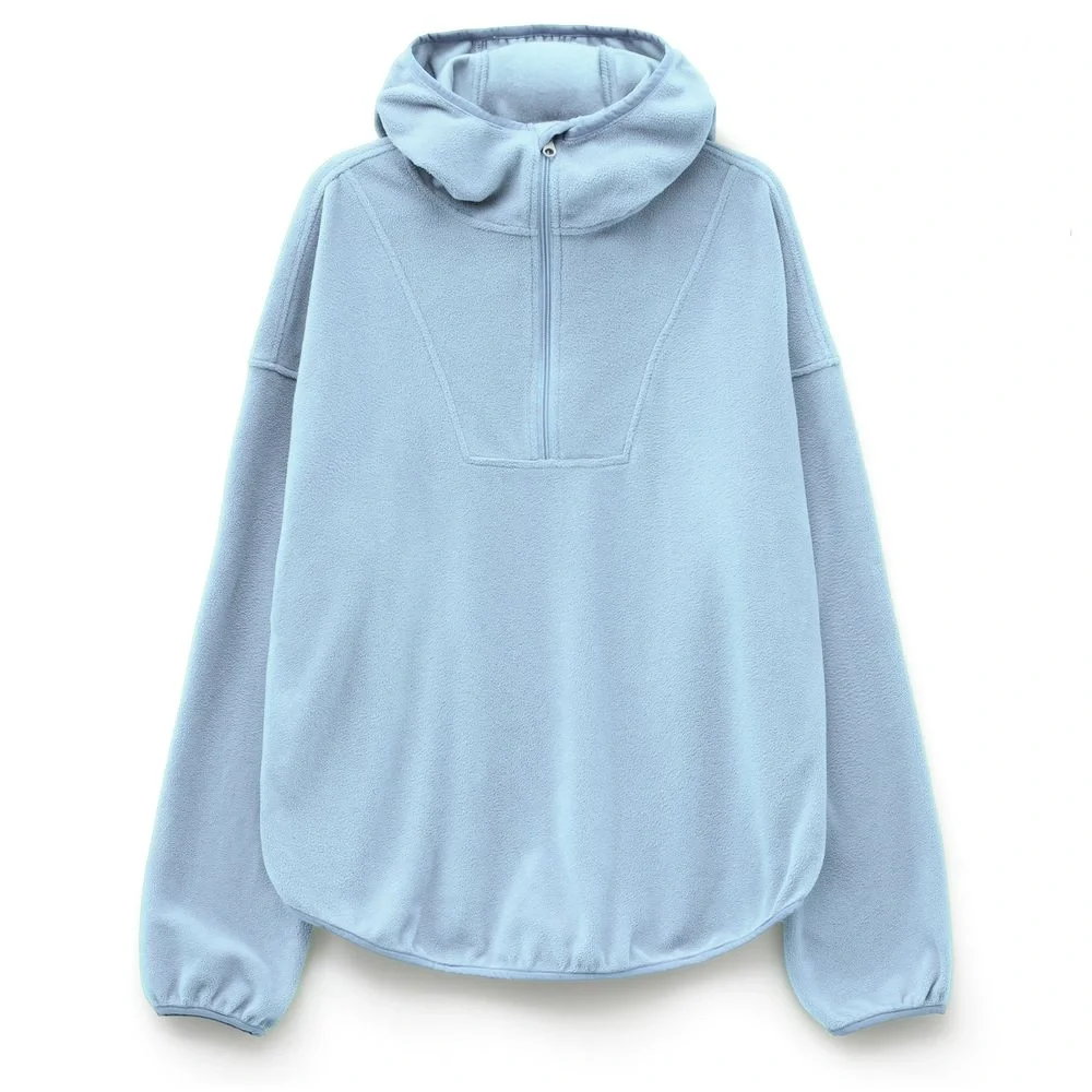 Анорак флисовый унисекс Fliska, голубой - фото 1