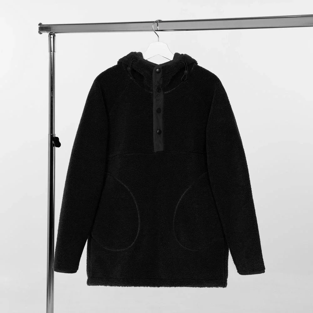 Анорак унисекс Oblako, черный - фото 1