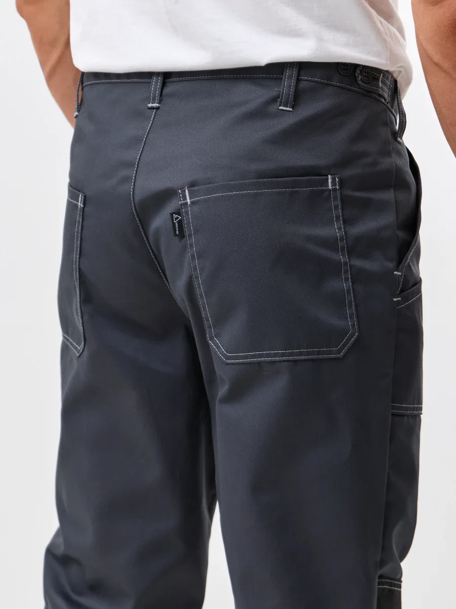 Брюки Агат (тк.35% хлопок, 65% пэ), серый - фото 10