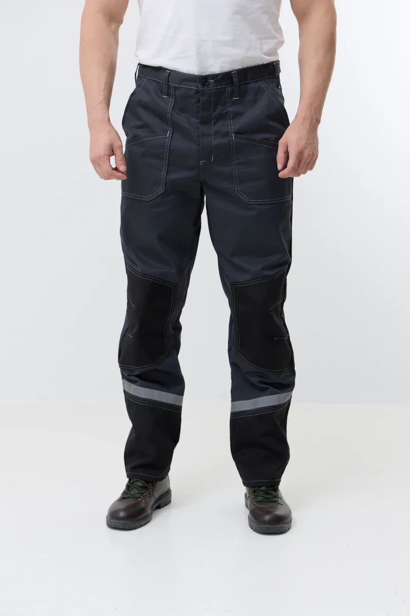 Брюки Агат (тк.35% хлопок, 65% пэ), серый - фото 6