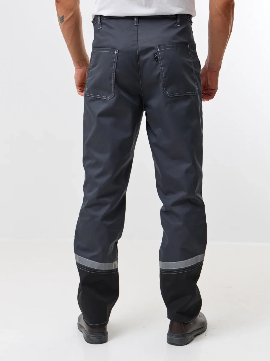 Брюки Агат (тк.35% хлопок, 65% пэ), серый - фото 9