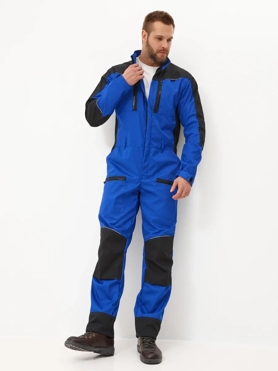 Комбинезон Орион (тк.35% хлопок, 65% пэ), васильковый - фото 10