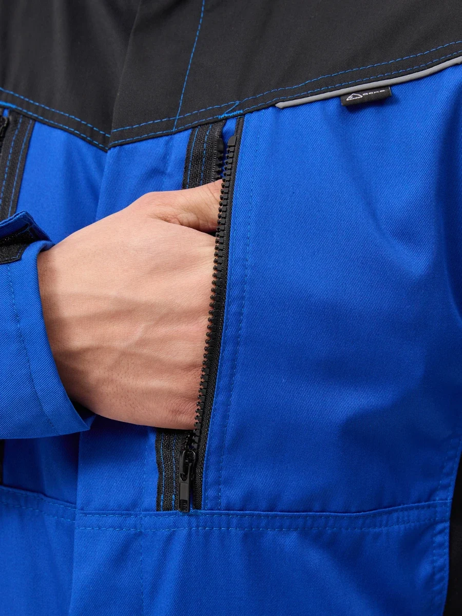 Комбинезон Орион (тк.35% хлопок, 65% пэ), васильковый - фото 9