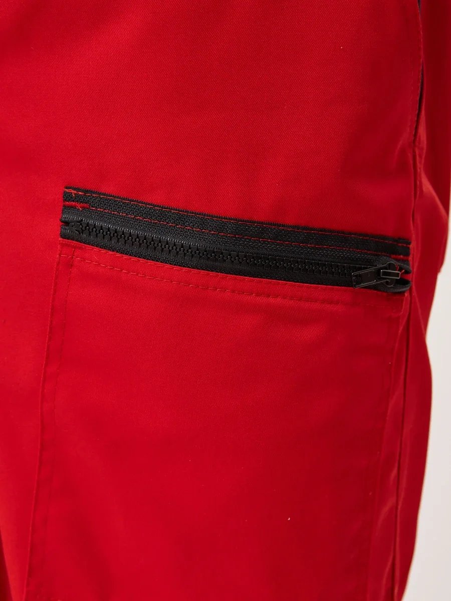 Комбинезон Орион (тк.35% хлопок, 65% пэ), красный - фото 10