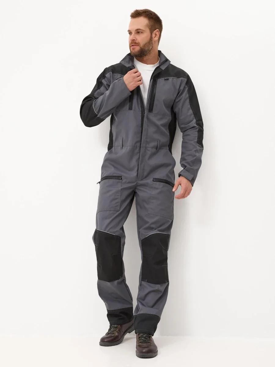 Комбинезон Орион (тк.35% хлопок, 65% пэ), серый - фото 1