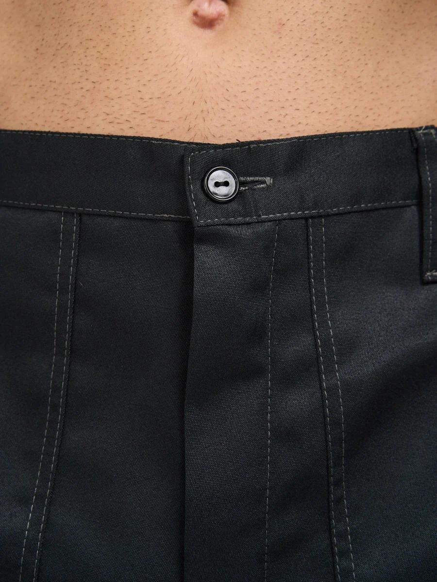 Брюки Балтика (тк.35% хлопок, 65% пэ), черные - фото 20