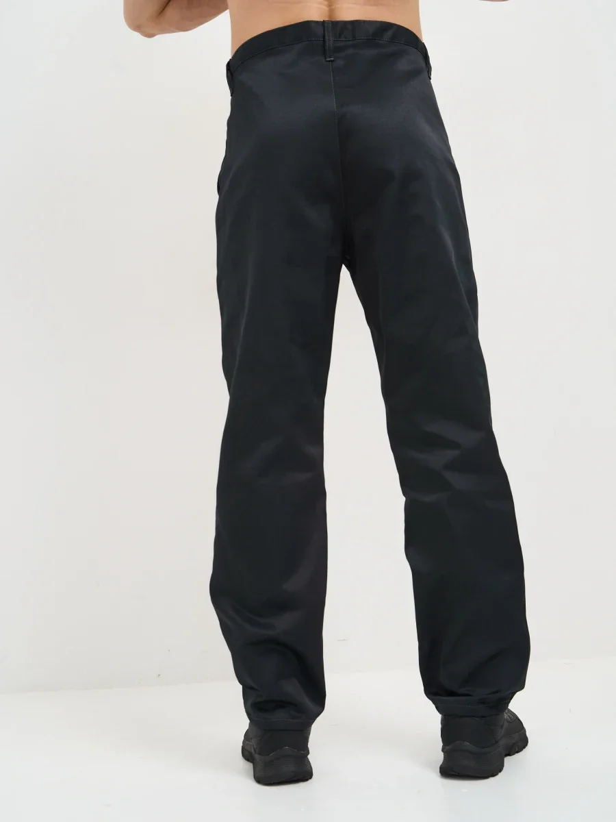 Брюки Балтика (тк.35% хлопок, 65% пэ), черные - фото 24