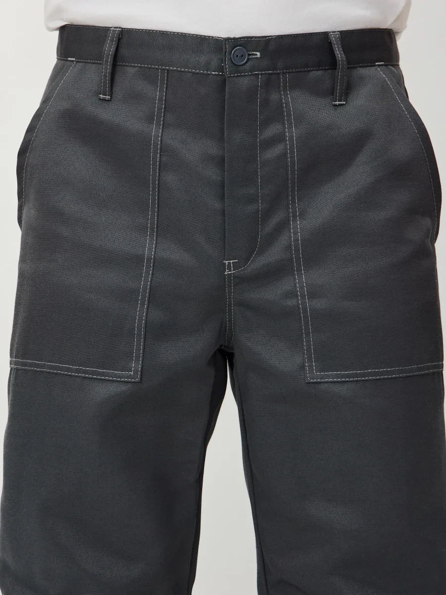 Брюки Балтика (тк.35% хлопок, 65% пэ), серые - фото 10