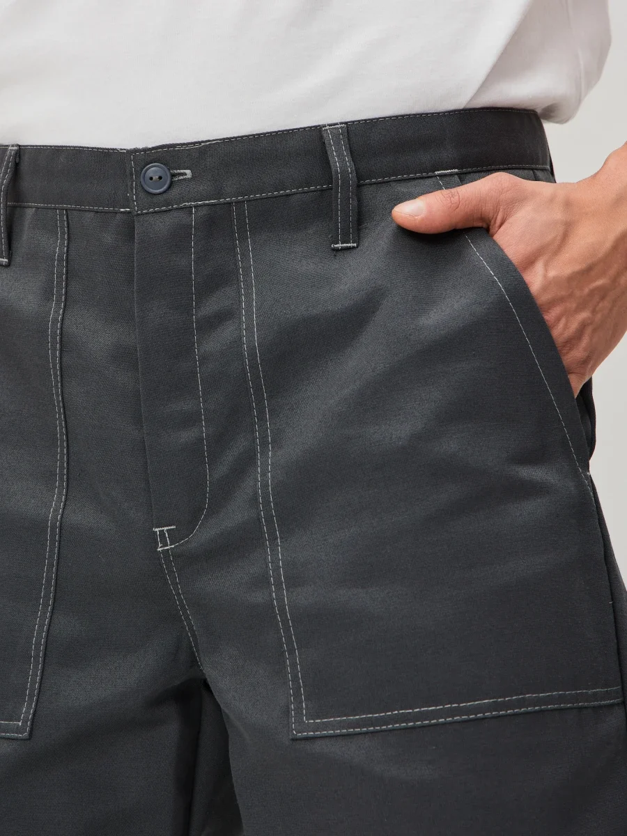 Брюки Балтика (тк.35% хлопок, 65% пэ), серые - фото 9