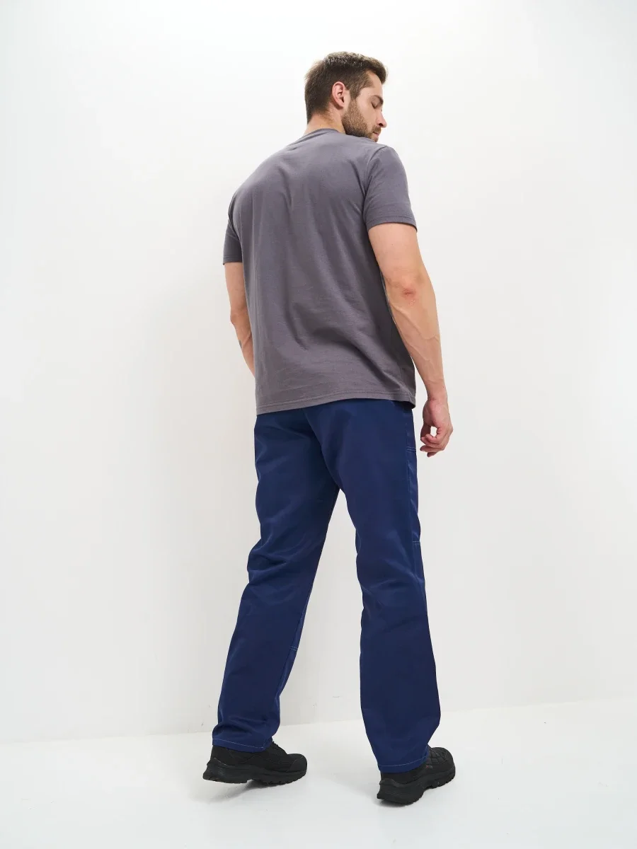 Брюки Балтика (тк.35% хлопок, 65% пэ), синие - фото 13