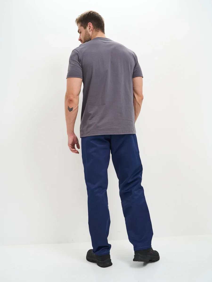 Брюки Балтика (тк.35% хлопок, 65% пэ), синие - фото 14