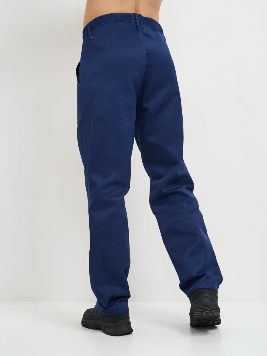 Брюки Балтика (тк.35% хлопок, 65% пэ), синие - фото 21