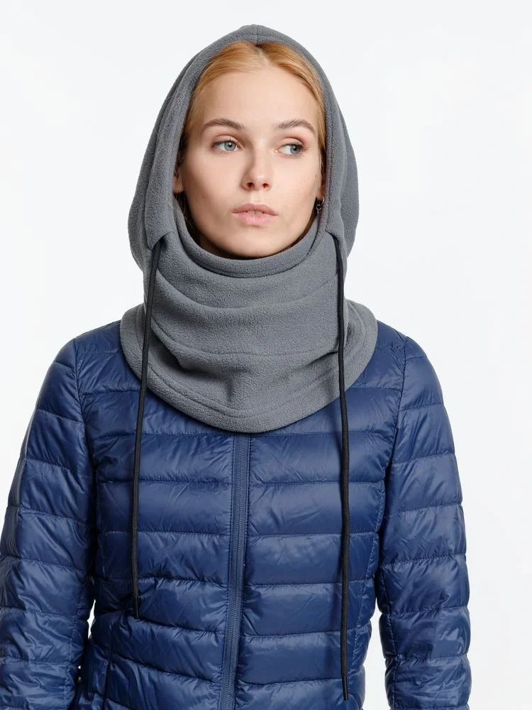 Балаклава-капюшон Nesse, серая - фото 8