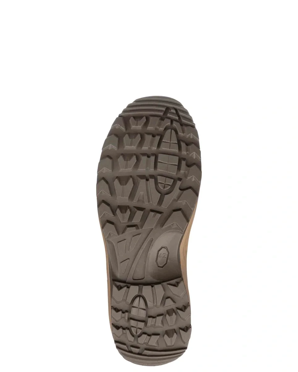 Ботинки с высокими берцами "КОБРА", нат.кожа/текстиль, цвет: бежевый - фото 7