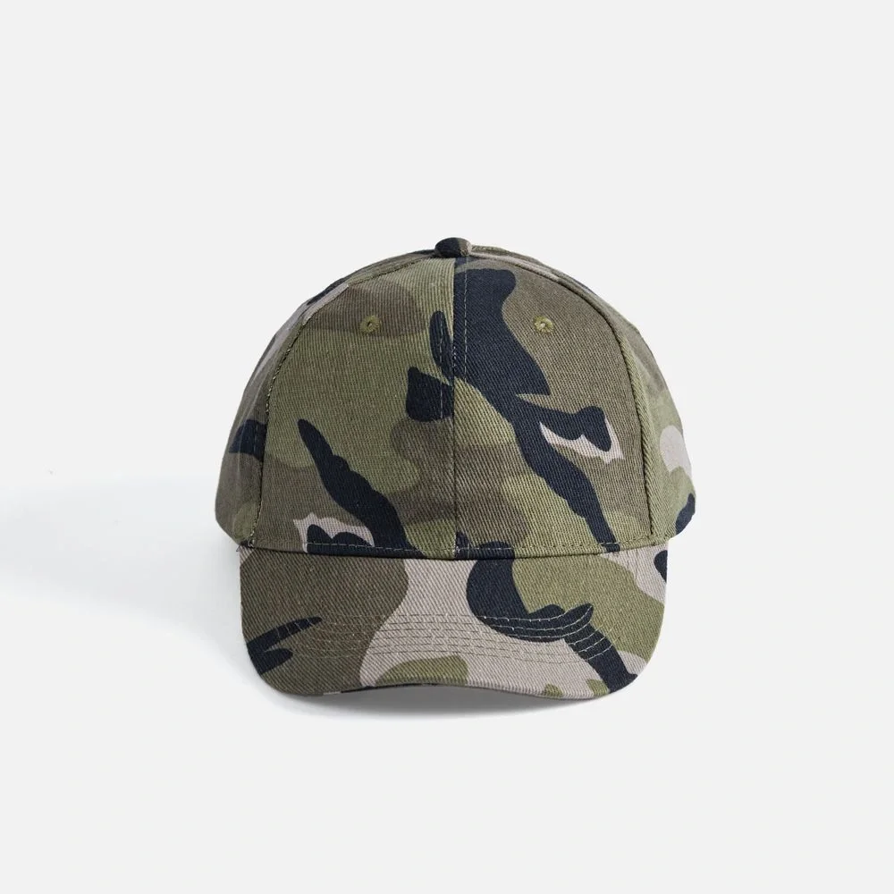 Бейсболка Buffalo, зеленый камуфляж - фото 8