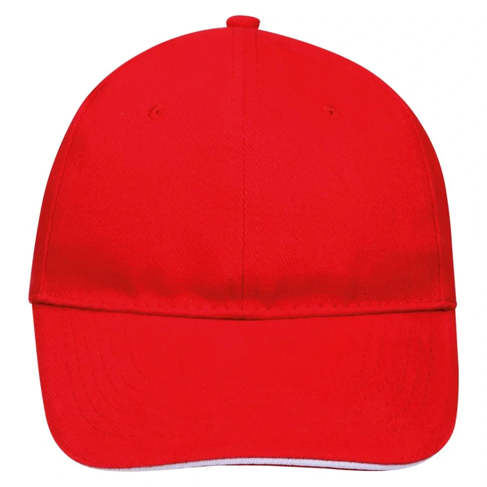 Бейсболка Buffalo, красная с белым - фото 3