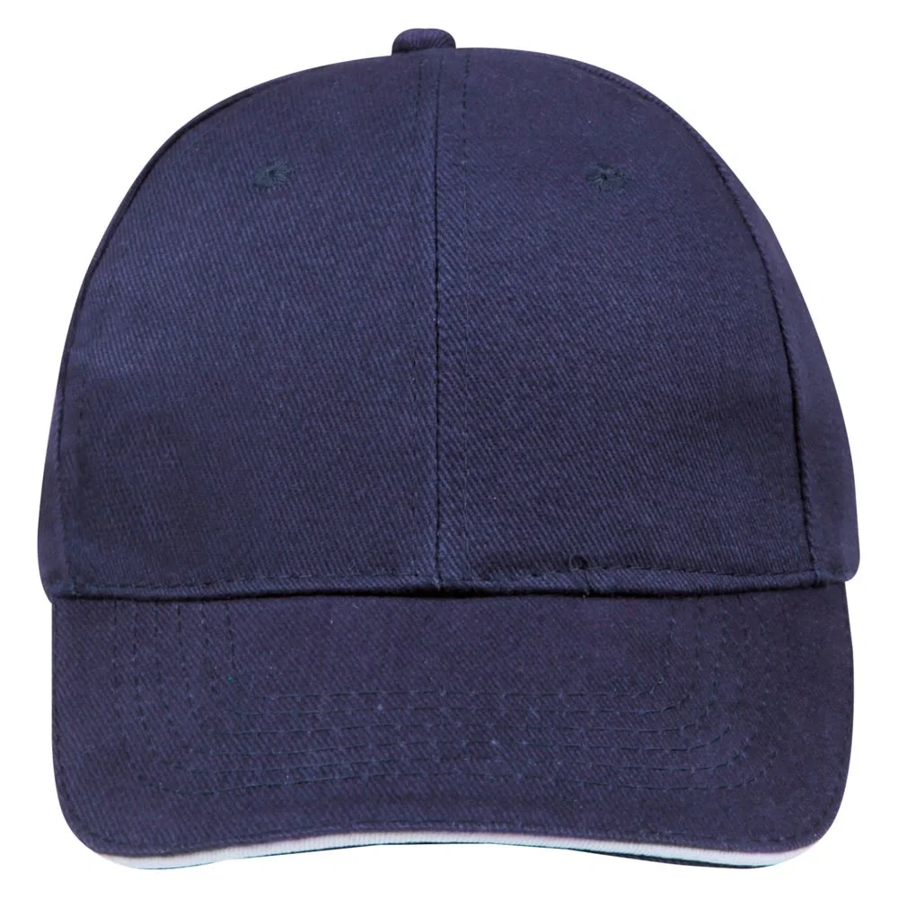 Бейсболка Buffalo, темно-синяя с белым - фото 3