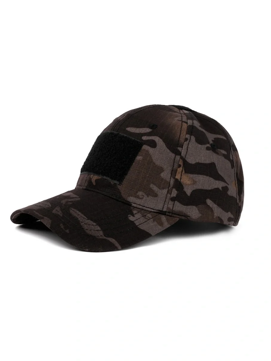 Бейсболка C3MK0101, Рипстоп, цвет Темный Мультикам - фото 1