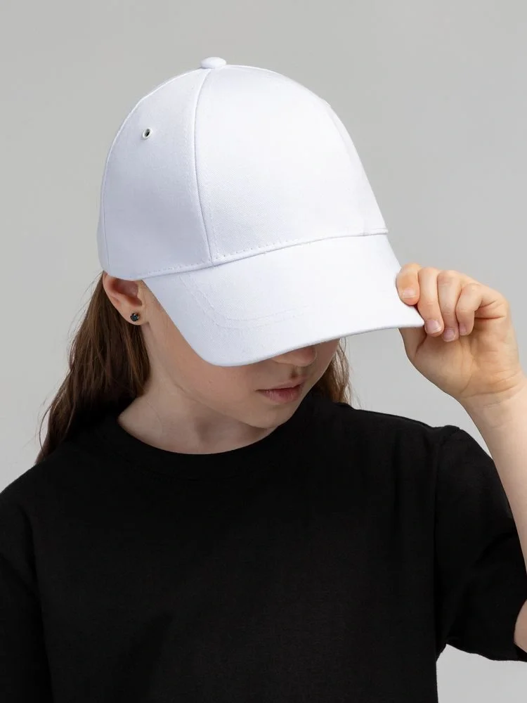 Бейсболка детская Capture Kids, белая - фото 5