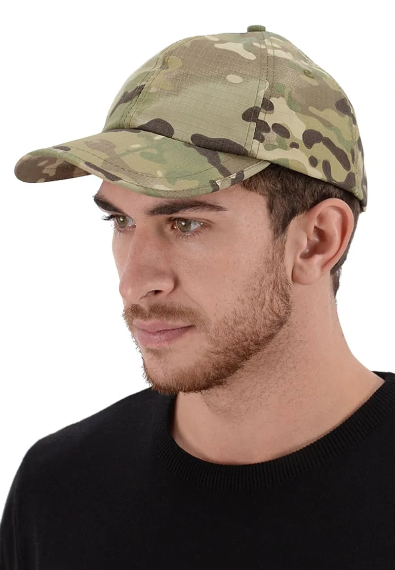 Бейсболка цвет: кмф "Мультикам", ткань: Рип-Стоп - фото 1