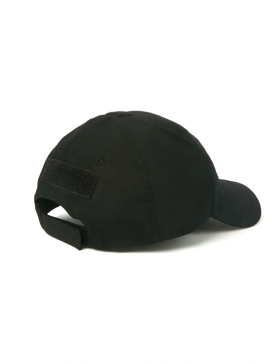 Бейсболка Рипстоп, цвет черный - фото 3