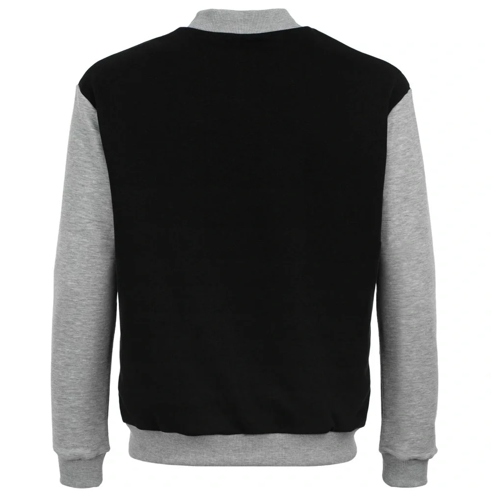 Бомбер College, черный - фото 3