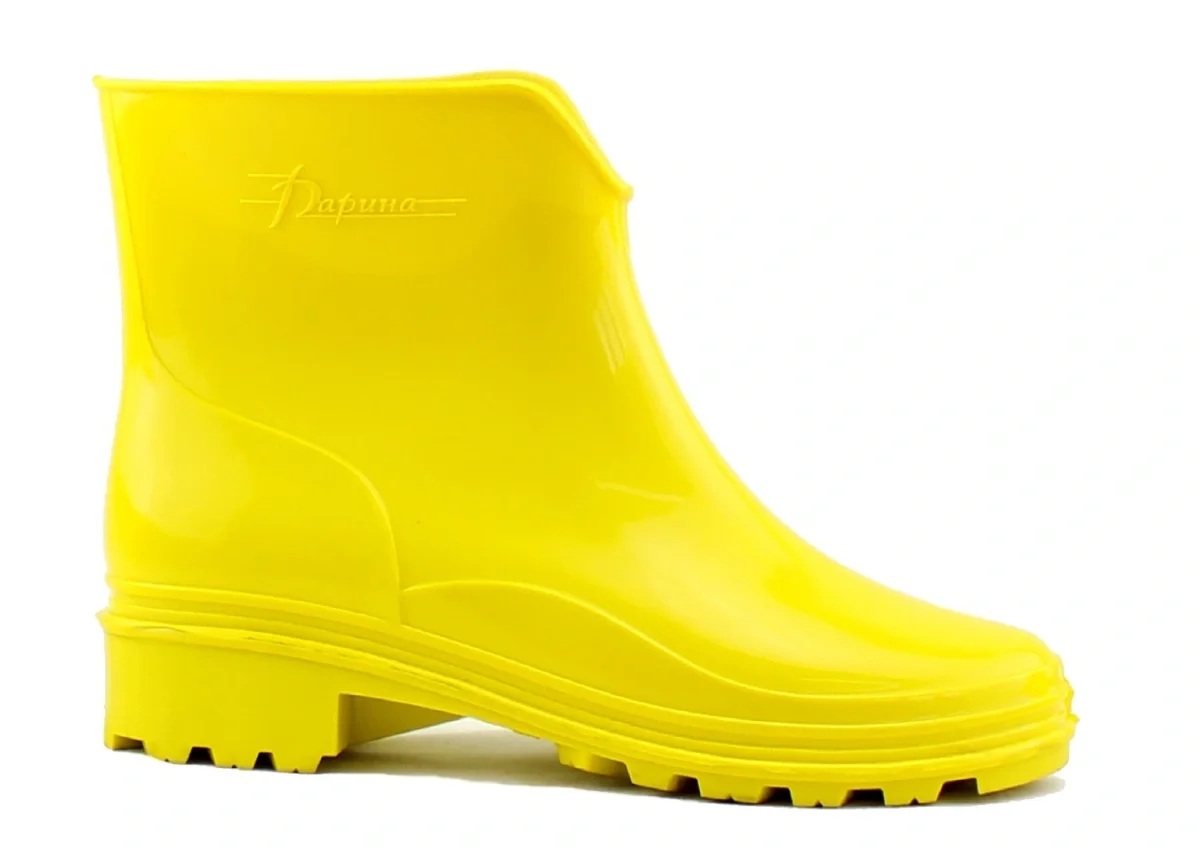 Ботильоны ПВХ Д16 КОКЕТКА (ДАРИНА) женские, желтые - фото 2