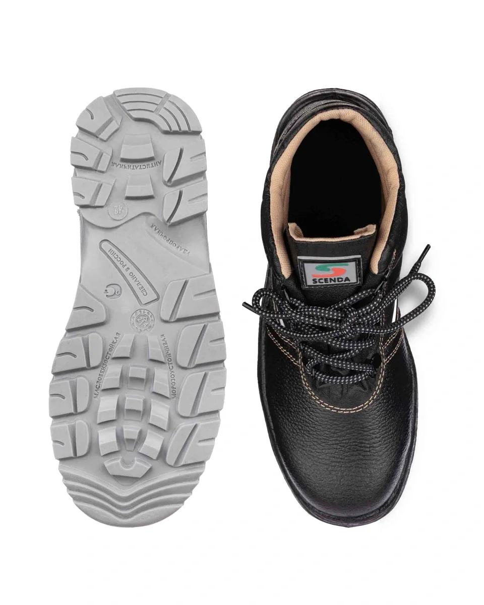 Ботинки рабочие "Редгрей" ПУ/ТПУ, металлический подносок, натуральная кожа - фото 6