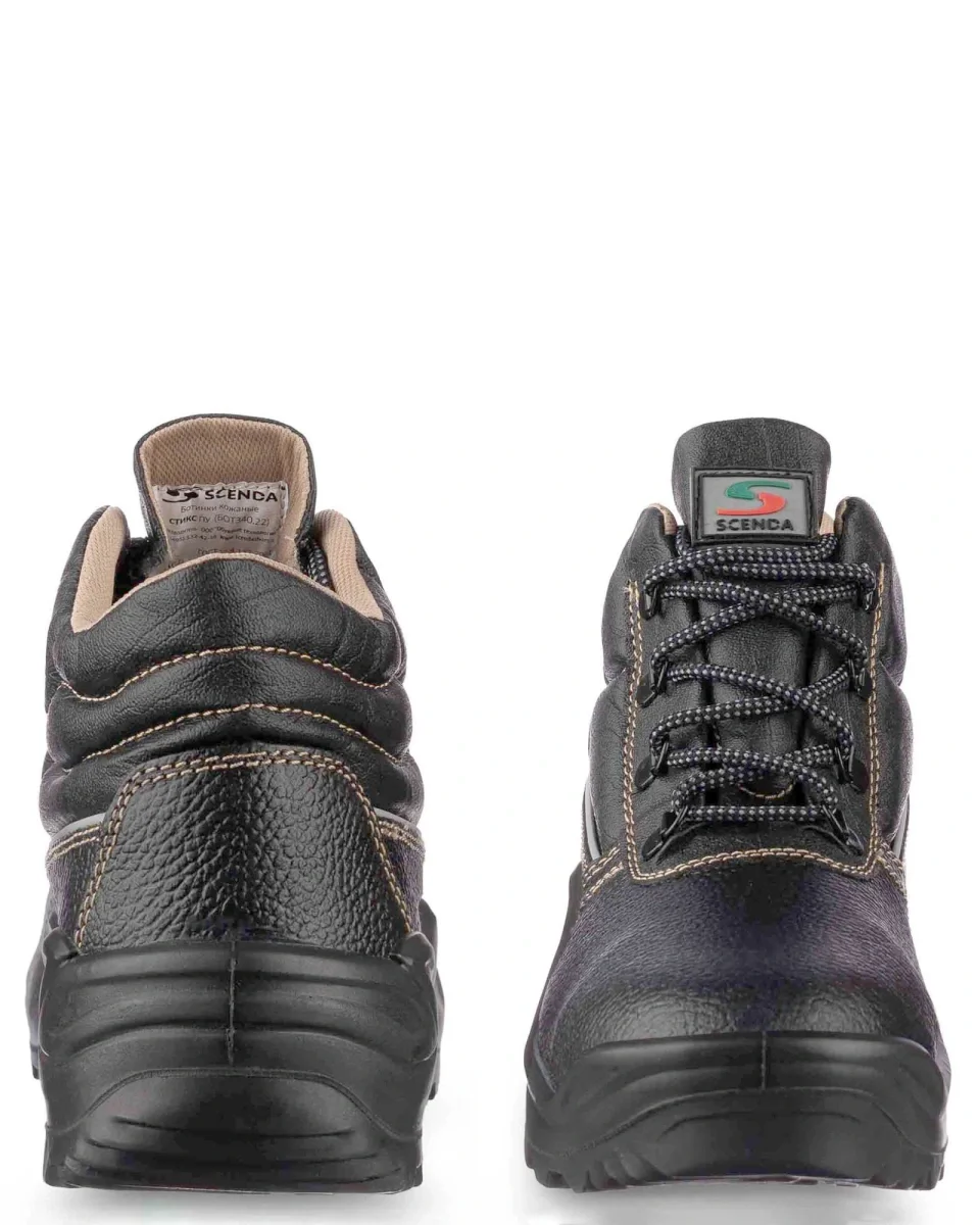 Ботинки рабочие "Стикс" ПУ, натуральная кожа - фото 4