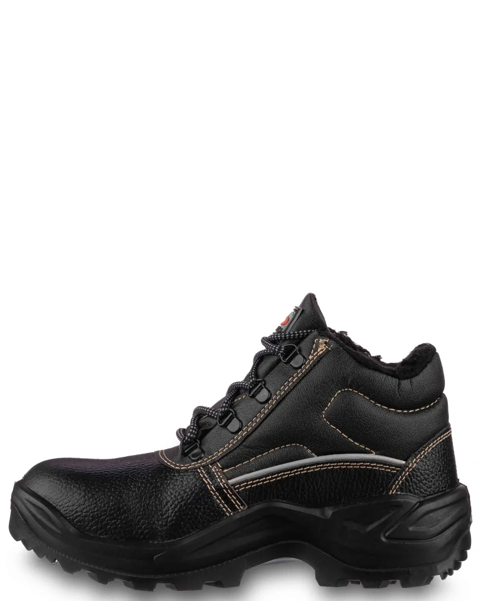 Ботинки кожаные утепленные СТИКС ПУ - фото 3