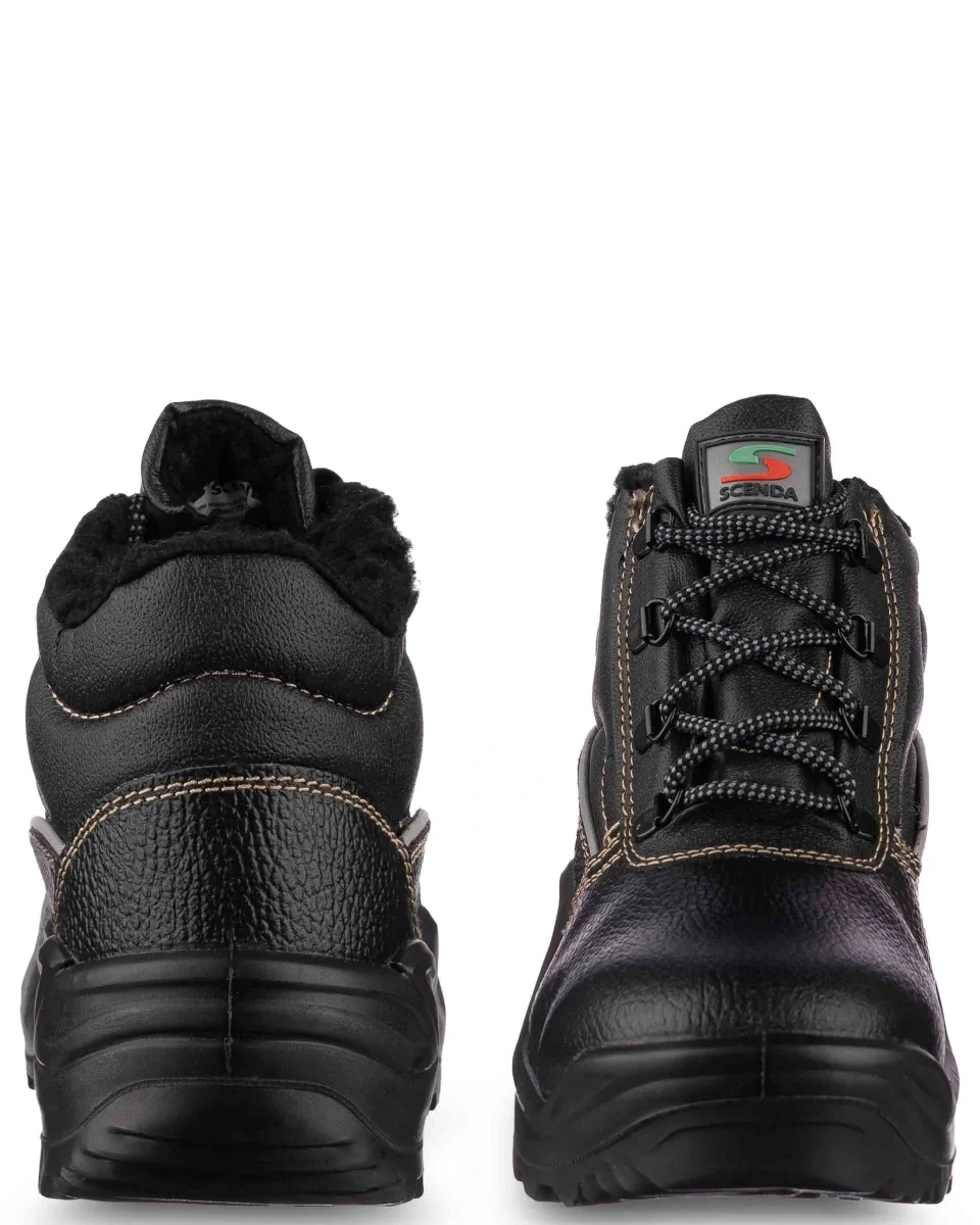 Ботинки кожаные утепленные СТИКС ПУ - фото 4