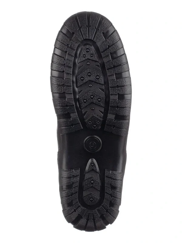 Ботинки комбинированные с высоким берцем облегчённые «Тактик-М» черные - фото 7