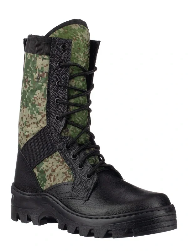 Ботинки с высоким берцем "Тропик", КМФ "Цифра" - фото 1